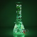 WATER PIPE GLOW IN DARK BEAKER WP1283 1CT